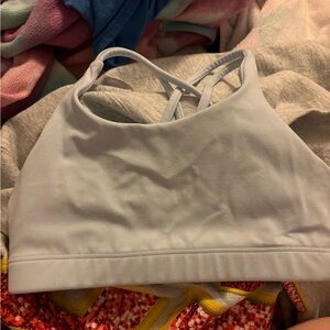 Light blue athleta girl sports bra